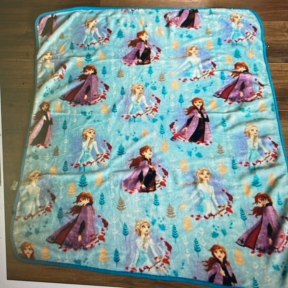 Disney frozen two Elsa and Anna blanket